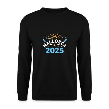 Majorque 2025 - Sweat-shirt Unisexe - noir - Devant - Alina (178cm) & Michal (187cm)