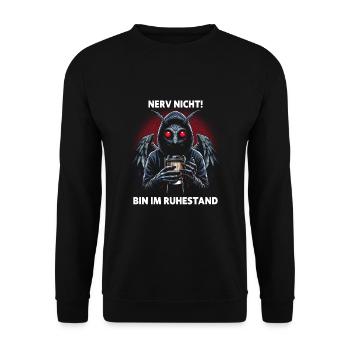 Nerve Not Retired - Unisex Sweatshirt - black - Front - Alina (178cm) & Michal (187cm)