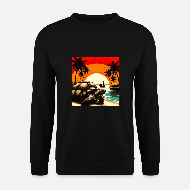 Galapagos Tortoise - Unisex Pullover - Schwarz