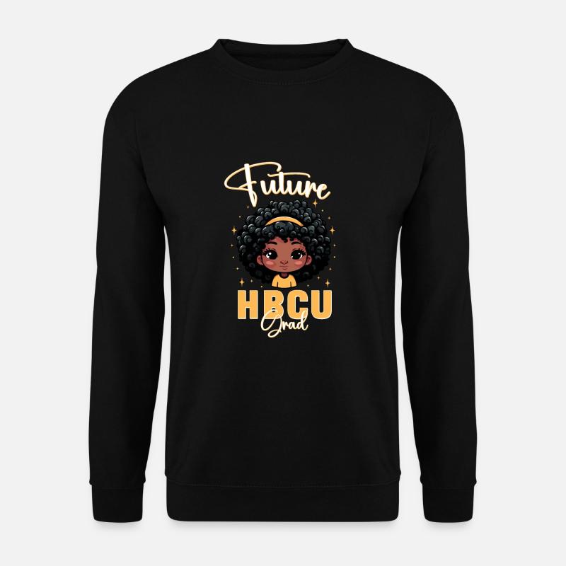 Future HBCU Graduation - Unisex Pullover - Schwarz