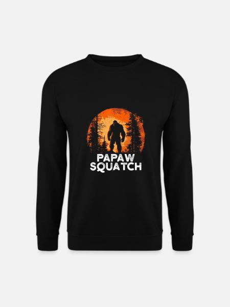 Papaw Squatch - Unisex Sweatshirt - black