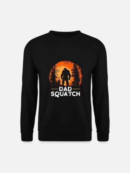 Dad Squatch - Unisex Sweatshirt - black