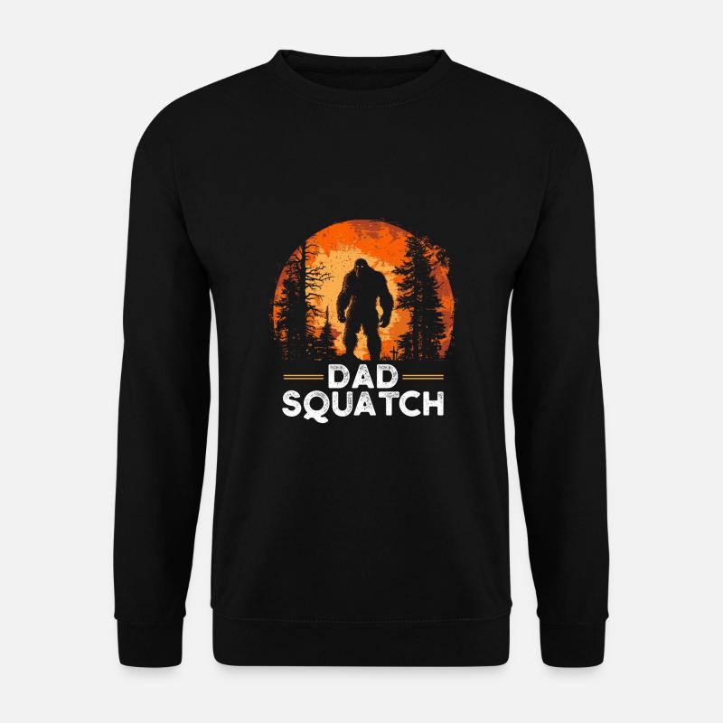 Papa Squatch - Sweat-shirt Unisexe - noir