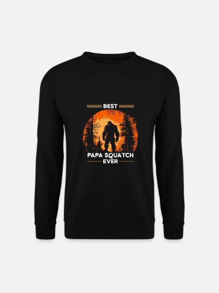 Best Papa Squatch Ever - Unisex Sweatshirt - black