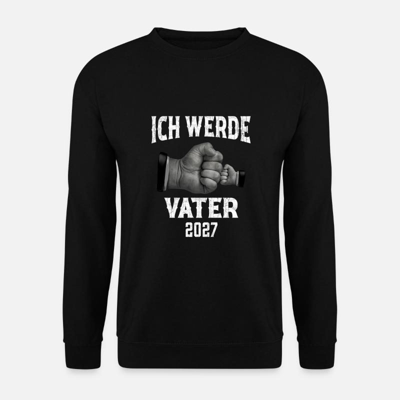 Ich werde Vater 2027 - Unisex Pullover - Schwarz