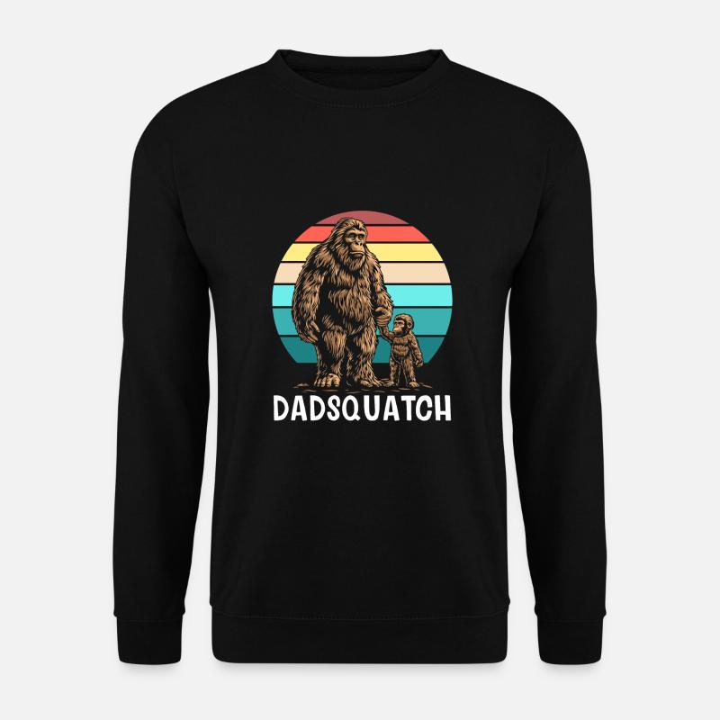 Papa Squatch - Sweat-shirt Unisexe - noir