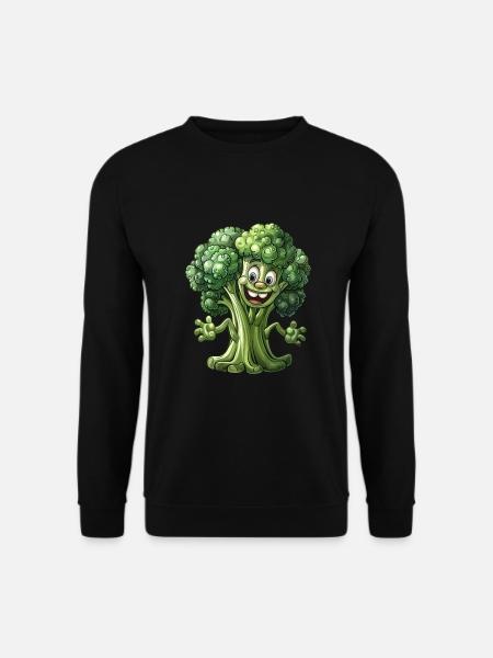 Broccoli Vegan - Unisex Sweatshirt - black