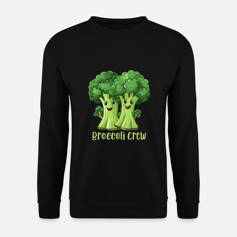 Broccoli Crew - Unisex Sweatshirt - black