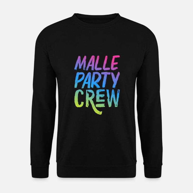 Malle Party Crew - Unisex Sweatshirt - black