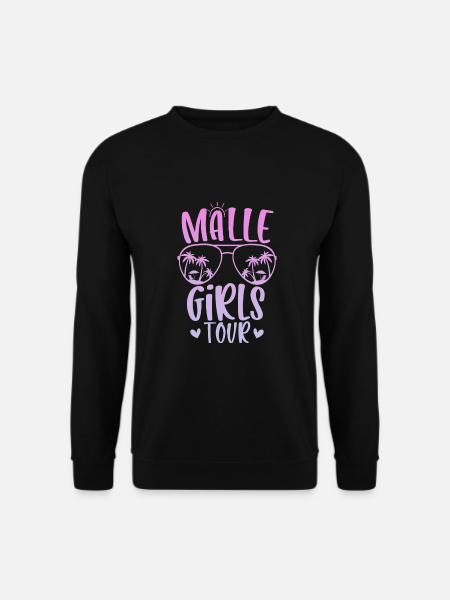 Visite des filles de Malle - Sweat-shirt Unisexe - noir