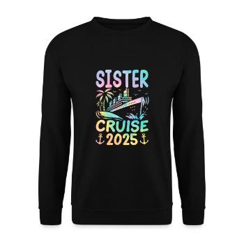 Sister Cruise 2025 - Unisex Sweatshirt - black - Front - Alina (178cm) & Michal (187cm)