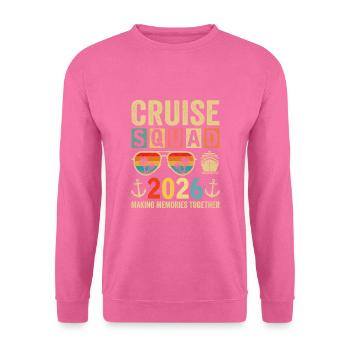 Cruise Squad 2026 - Unisex Pullover - Pink - Vorne
