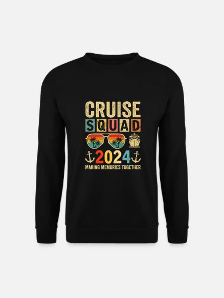 Cruise Squad 2024 - Unisex Sweatshirt - black
