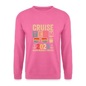 Cruise Team 2025 - Unisex Pullover - Pink - Vorne