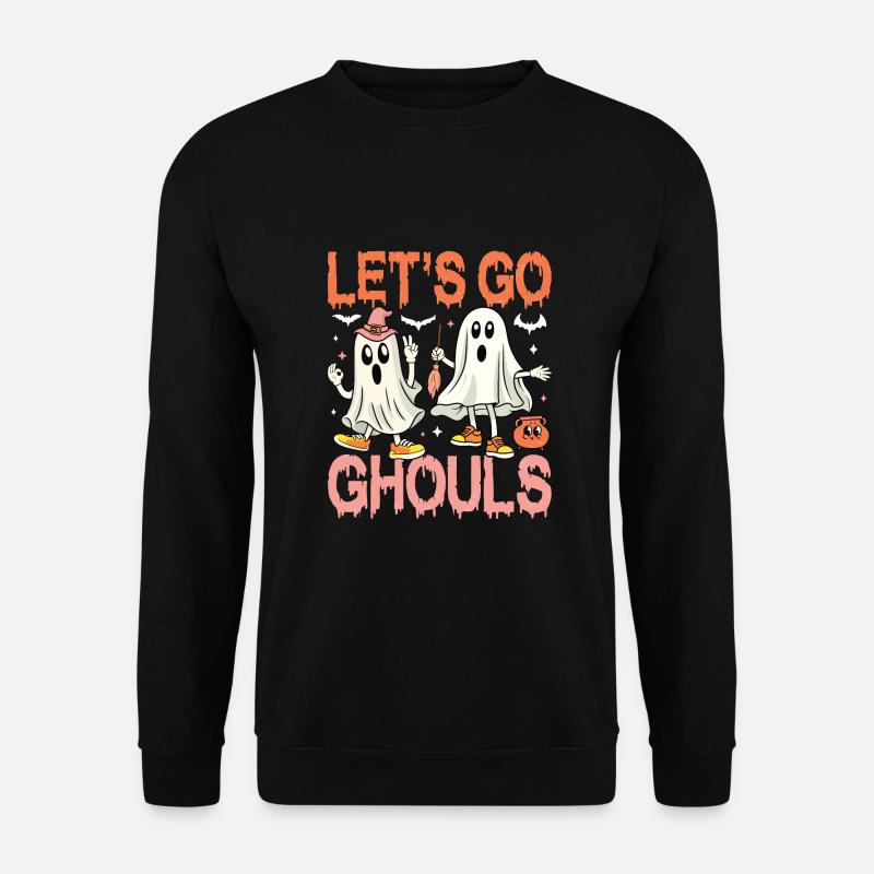 Let's Go Ghouls - Unisex Pullover - Schwarz