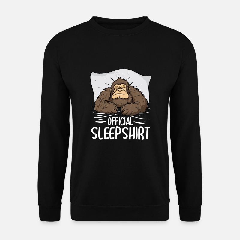 Bigfoot Official Sleepshirt - Unisex Pullover - Schwarz