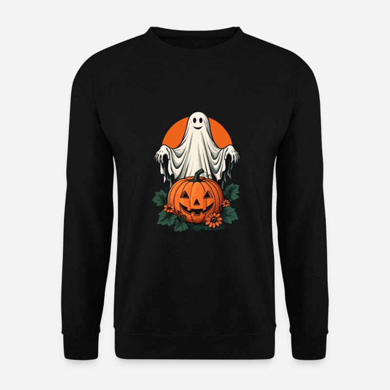 Fröhlicher Gruselspuk - Unisex Pullover - Schwarz