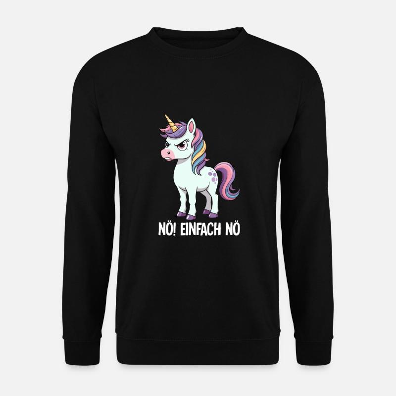 Nope just nope - Unisex Sweatshirt - black