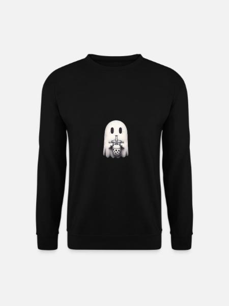 Ghost Bubble Te - Unisex Pullover - Schwarz