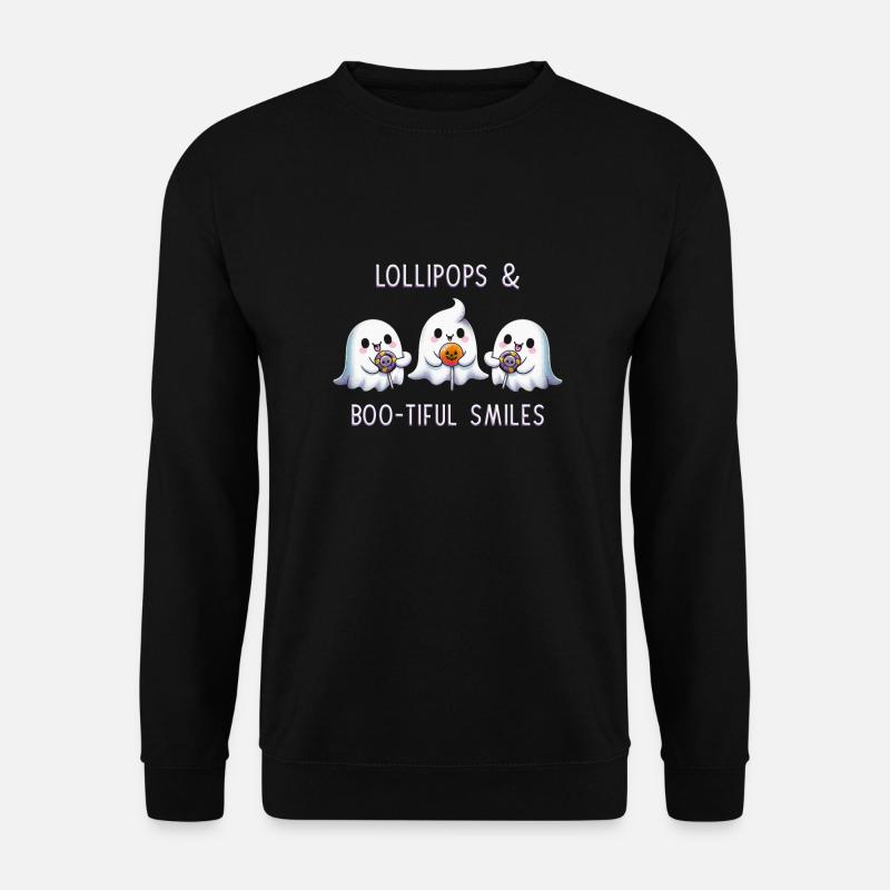 Lollipop & Bootiful Smiles - Unisex Sweatshirt - black