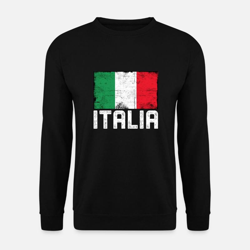 Italia - Unisex Pullover - Schwarz