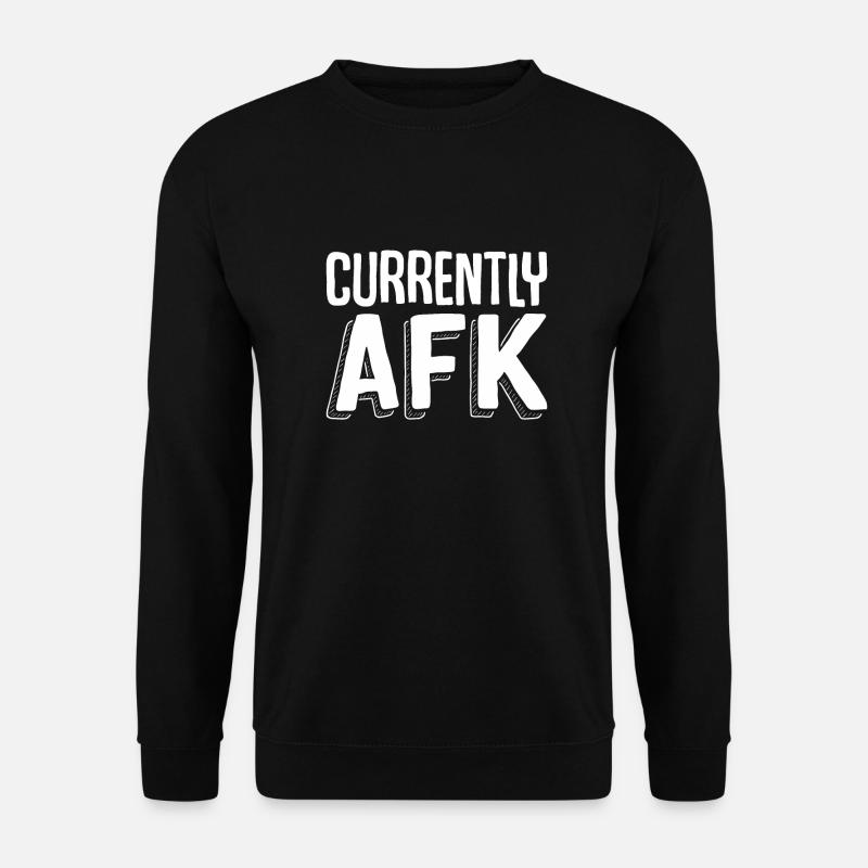Actuellement AFK - Sweat-shirt Unisexe - noir