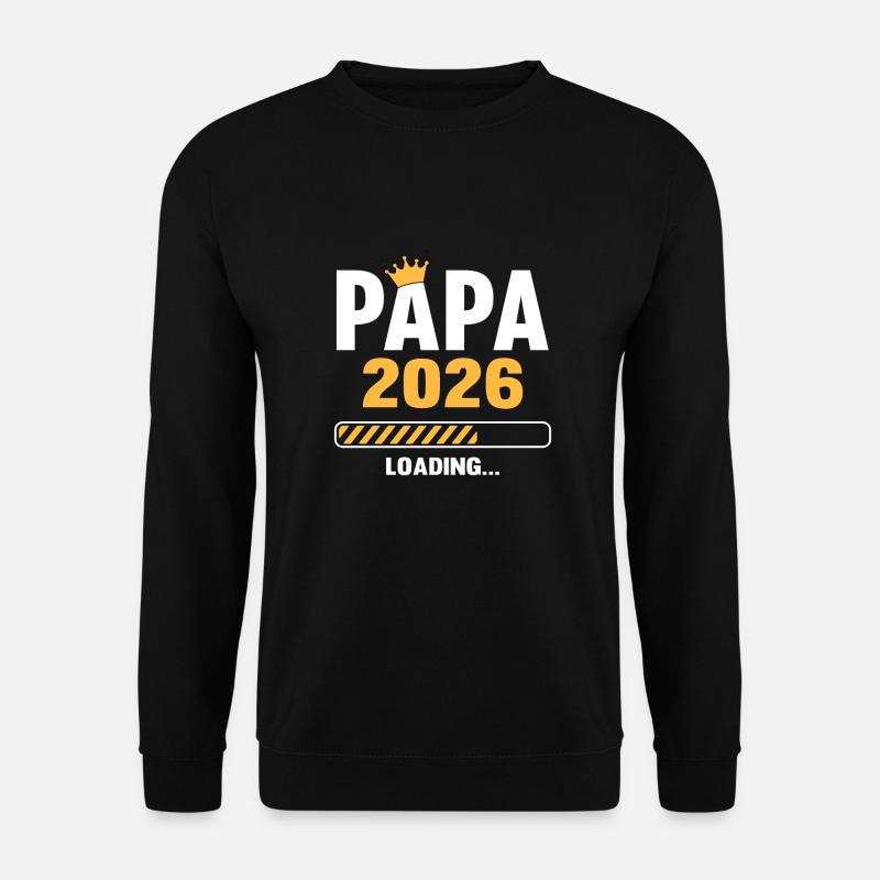 Papa 2026 Loading - Unisex Pullover - Schwarz