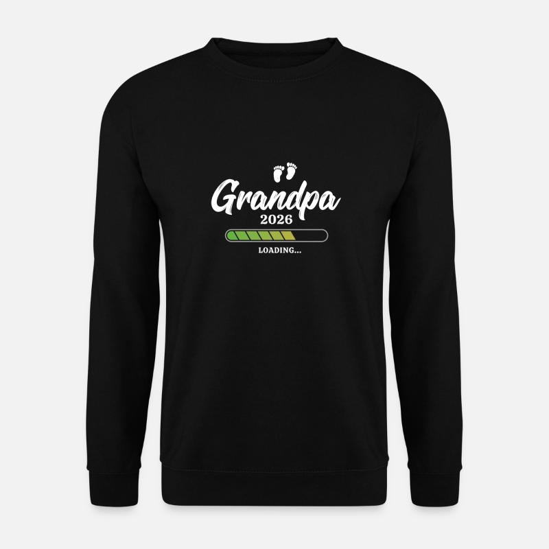Grandpa Loading 2026 - Unisex Pullover - Schwarz