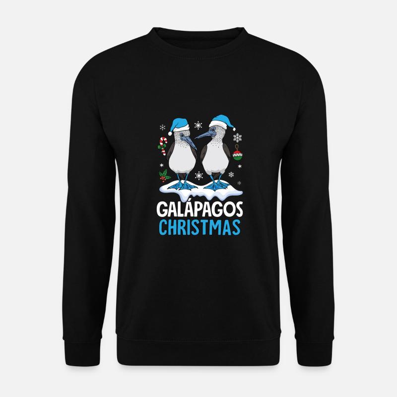 Galapagos Christmas - Unisex Pullover - Schwarz
