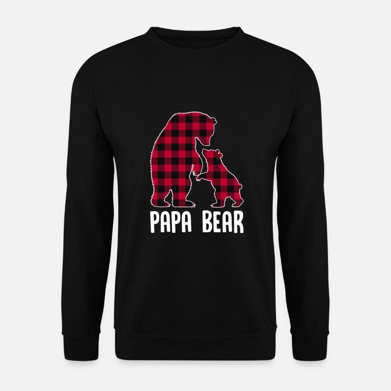 Papa Bear - Unisex Sweatshirt - black