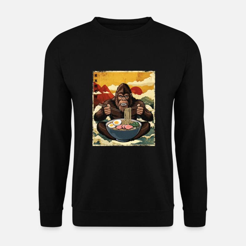 Bigfoot Ramen - Unisex Pullover - Schwarz
