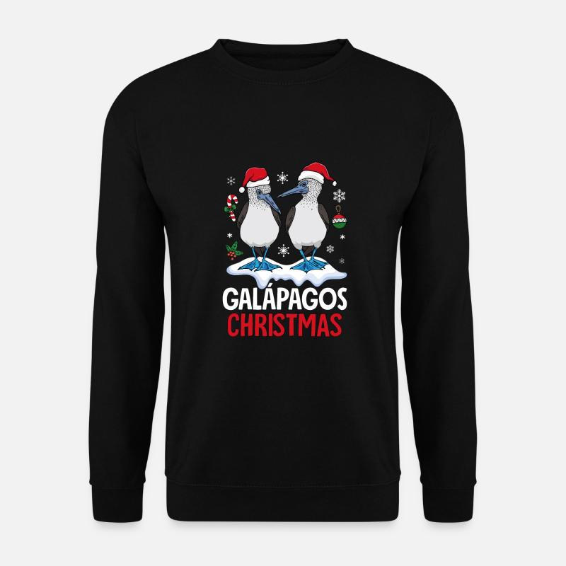 Galapagos Christmas - Unisex Pullover - Schwarz