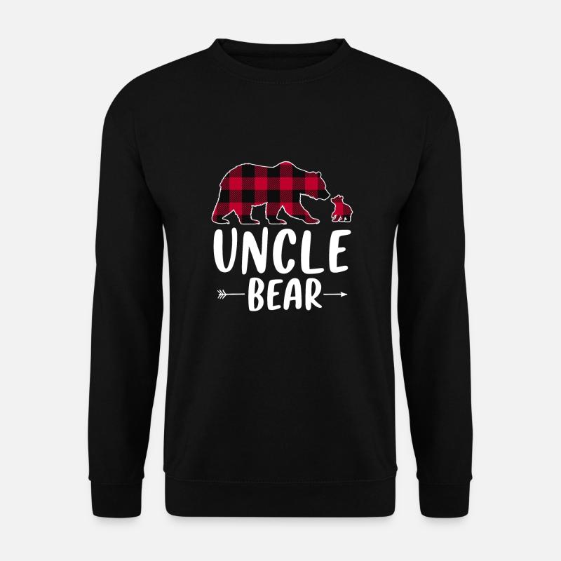 Uncle Bear - Unisex Pullover - Schwarz