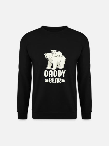 Daddy Bear - Unisex Sweatshirt - black