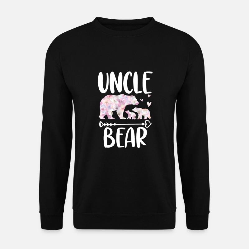 Uncle Bear - Unisex Pullover - Schwarz