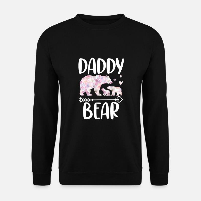 Daddy Bear - Unisex Pullover - Schwarz