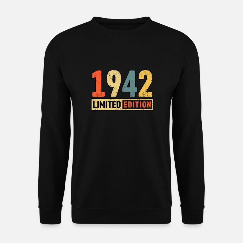 Limited Edition 1942 - Unisex Sweatshirt - black