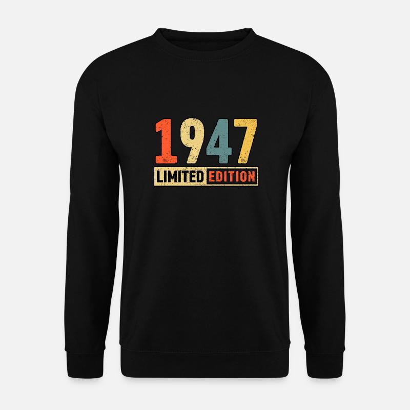 Limited Edition 1947 - Unisex Sweatshirt - black