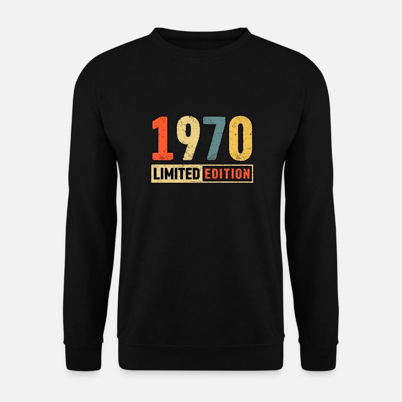Edition limitée 1970 - Sweat-shirt Unisexe - noir