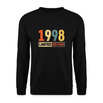 Édition limitée 1998 - Sweat-shirt Unisexe - noir - Devant - Alina (178cm) & Michal (187cm)