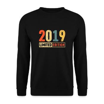Edition Limitée 2019 - Sweat-shirt Unisexe - noir - Devant - Alina (178cm) & Michal (187cm)