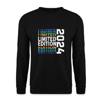 Édition limitée 2024 - Sweat-shirt Unisexe - noir - Devant - Alina (178cm) & Michal (187cm)