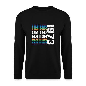 Édition limitée 1973 - Sweat-shirt Unisexe - noir - Devant - Alina (178cm) & Michal (187cm)