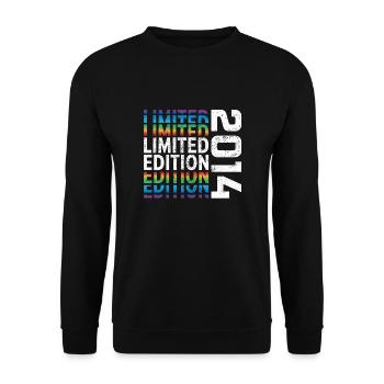 Limited Edition 2014 - Unisex Sweatshirt - black - Front - Alina (178cm) & Michal (187cm)