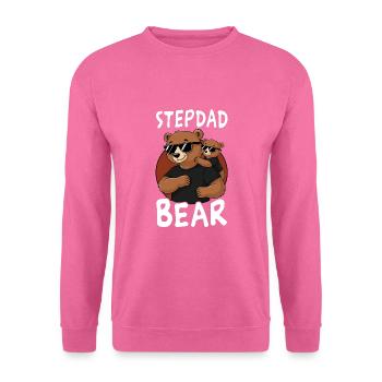 Stepdad Bear - Unisex Pullover - Pink - Vorne
