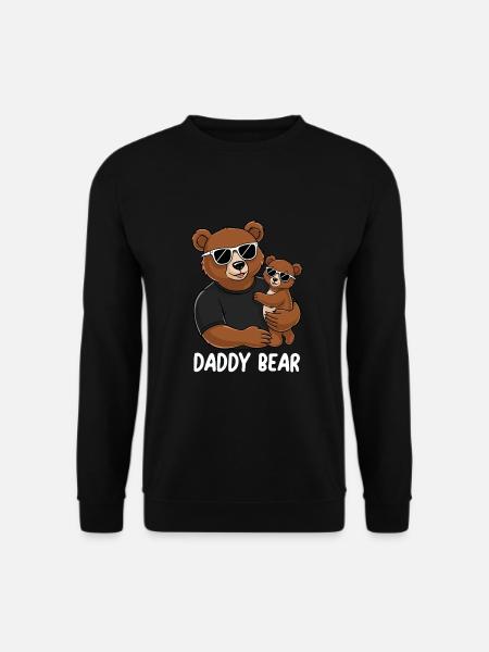 Daddy Bear - Unisex Sweatshirt - black