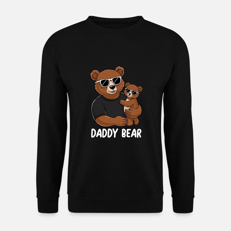 Daddy Bear - Unisex Sweatshirt - black