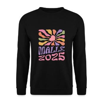 Malle 2025 - Sweat-shirt Unisexe - noir - Devant - Alina (178cm) & Michal (187cm)
