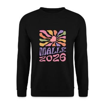 Malle 2026 - Sweat-shirt Unisexe - noir - Devant - Alina (178cm) & Michal (187cm)