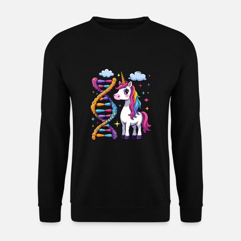 Unicorn DNA - Unisex Sweatshirt - black